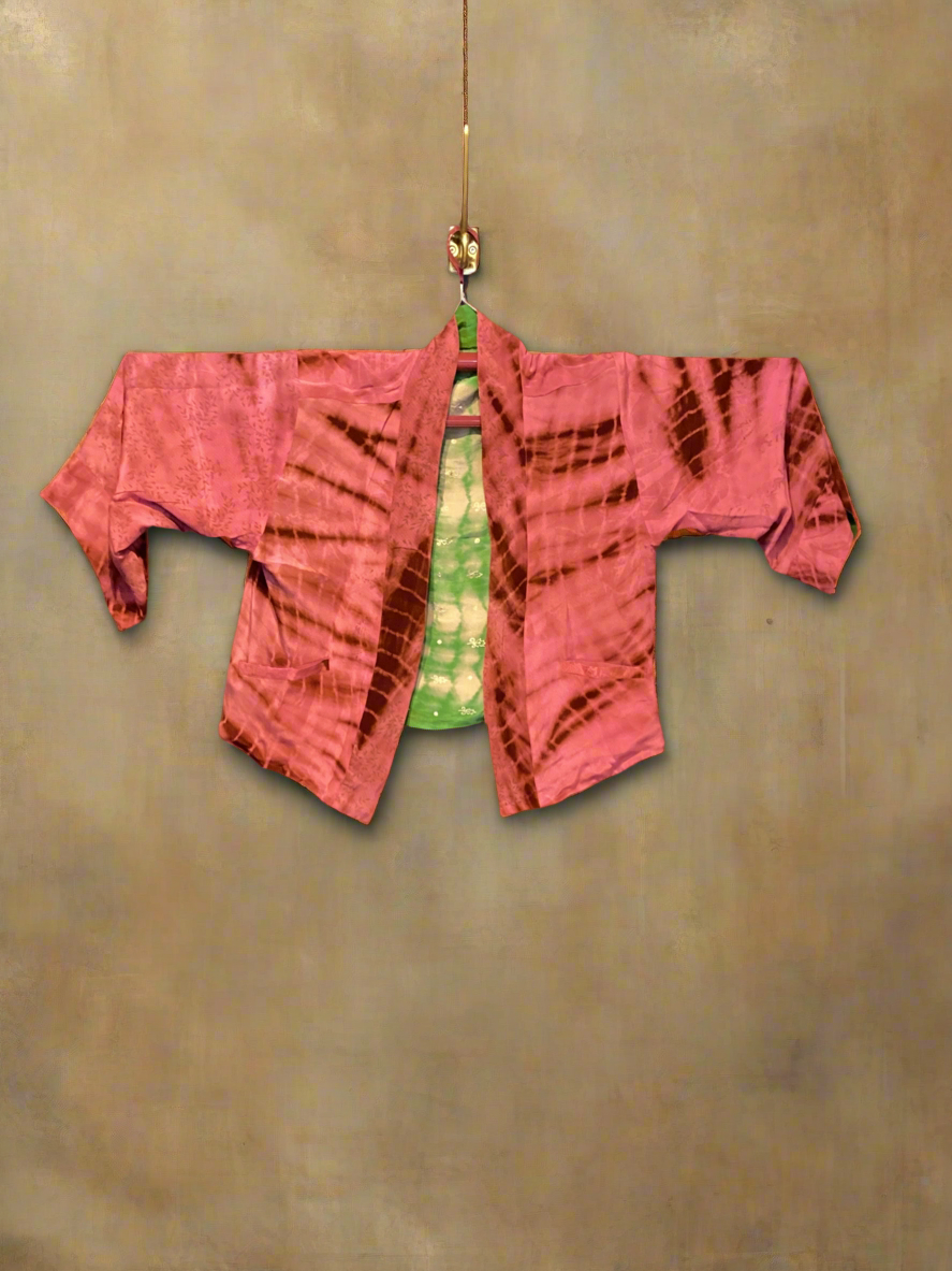 Reversible Short Kimono - No. 11