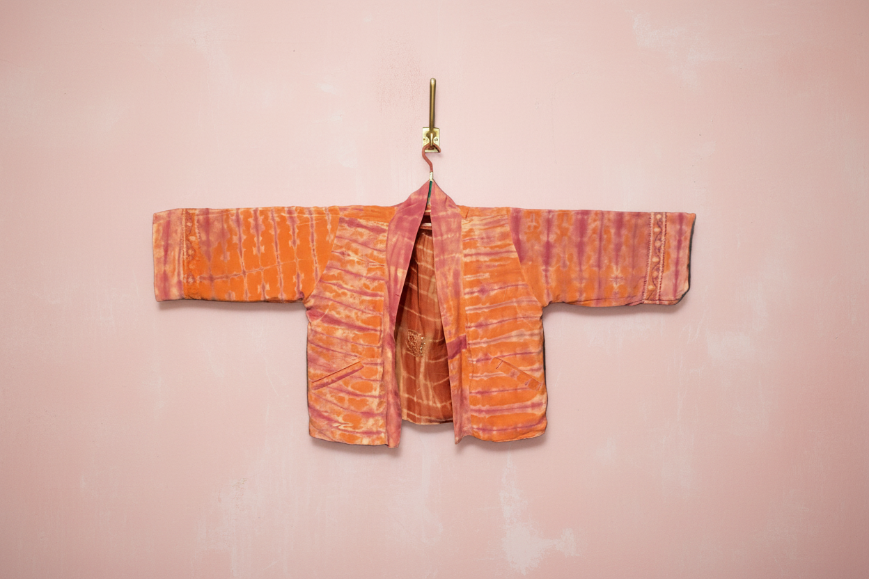 Reversible Short Kimono - No.100