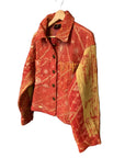 Kantha Jacket with front pockets.- No.109 One Size