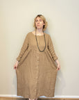 THING-dk. Dress,Color: Mocca. (7242)