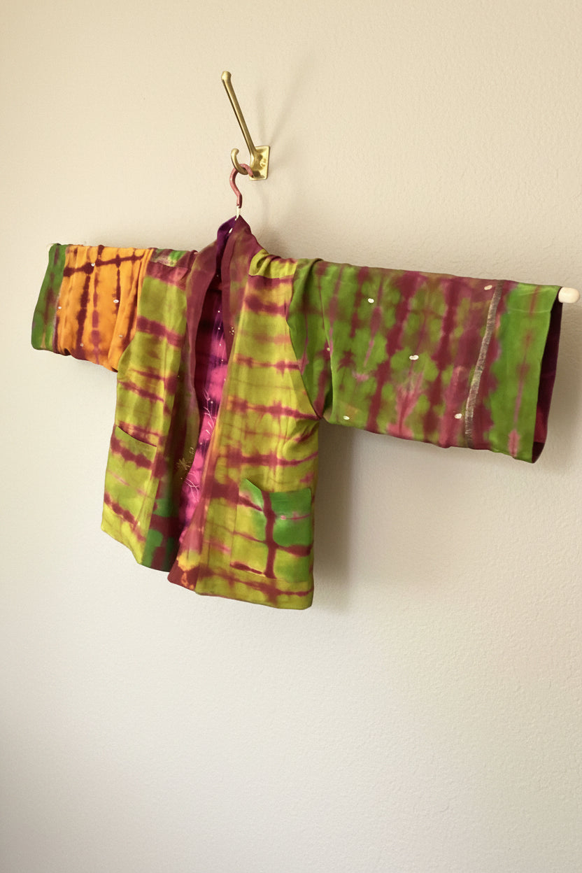 Reversible Short Kimono - No.102