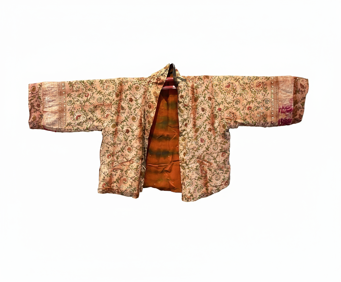 Reversible Short Kimono - No. 05C