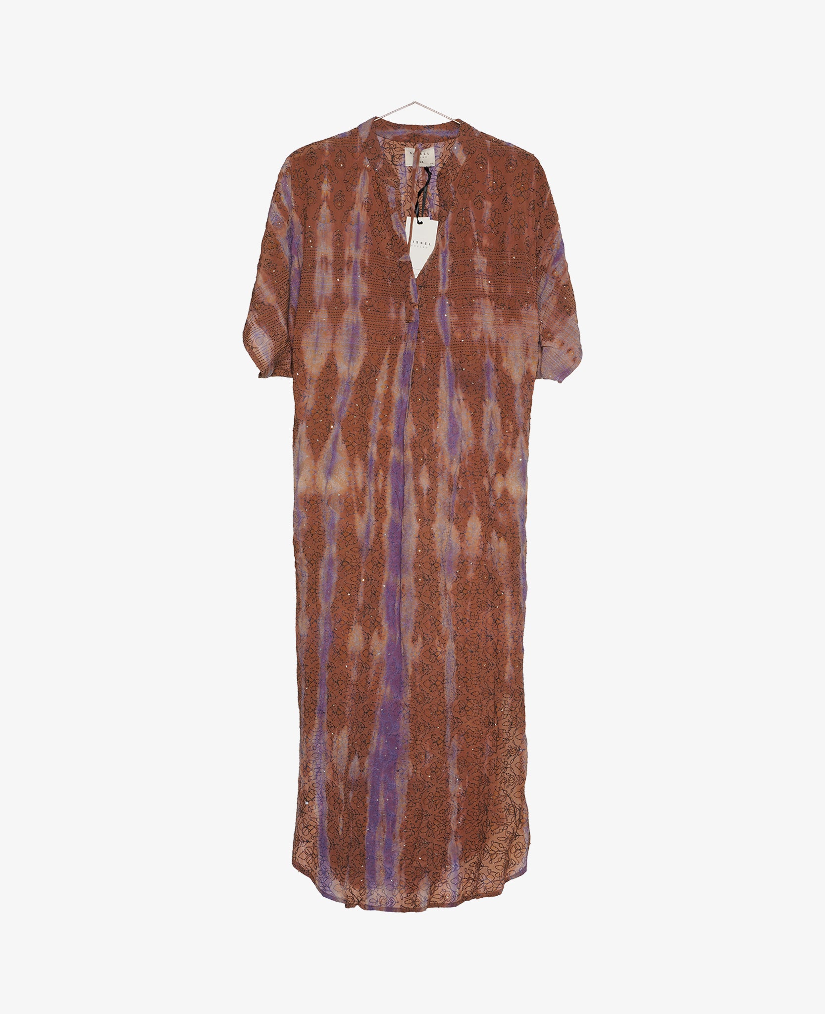 Drew Tie-Dye Silk Dress - No. 14 One-Size