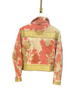 Kantha Jacket with front pockets.- No.110 One Size