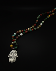 Osnat Mor - "Shema Israel" Hamsa Pendant