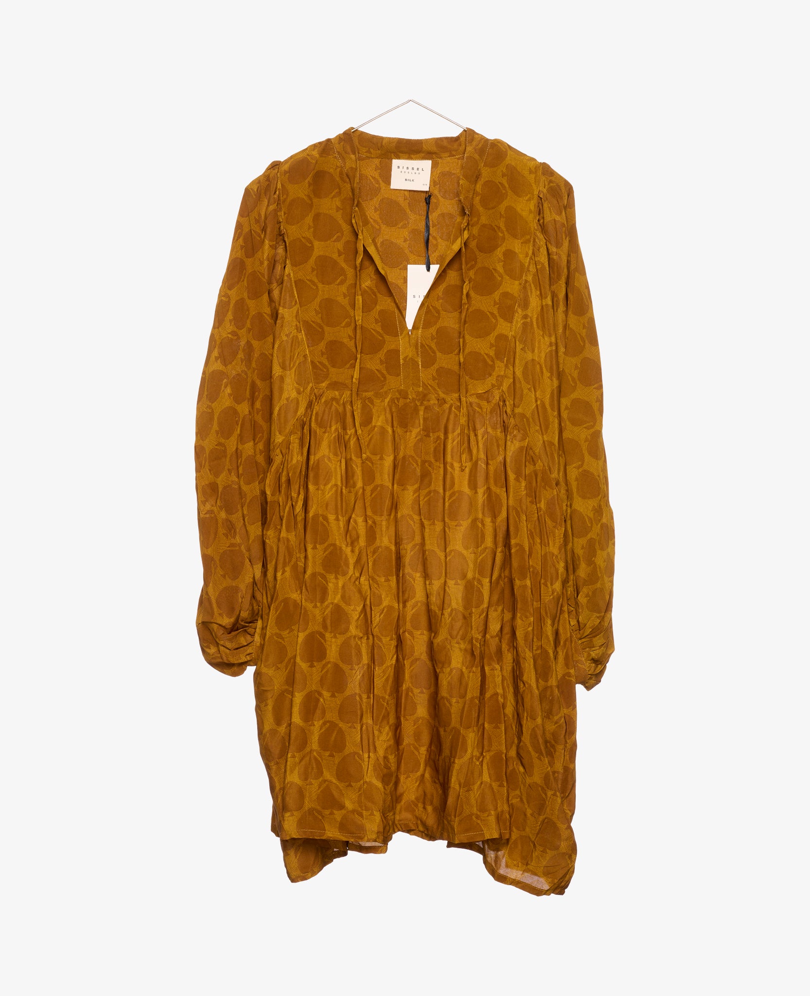 Emmeline Short Silk Dress - No. 323 One-Size