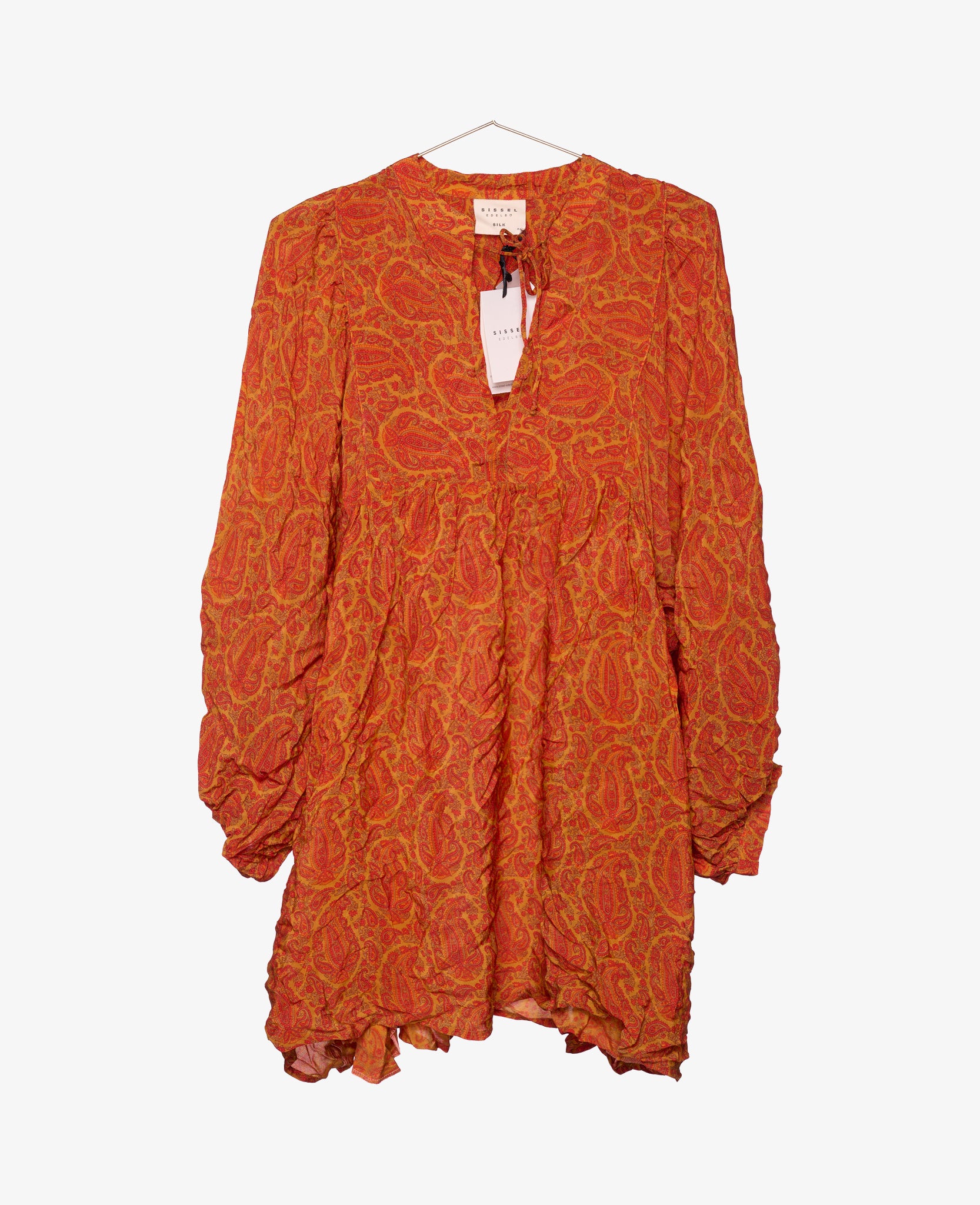 Emmeline Short Silk Dress - No. 429 One-Size
