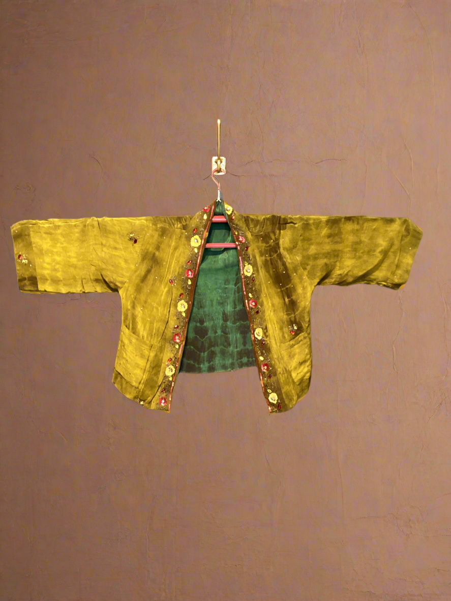 Reversible Short Kimono - No. 9