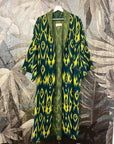 Ikat Kimono Coat