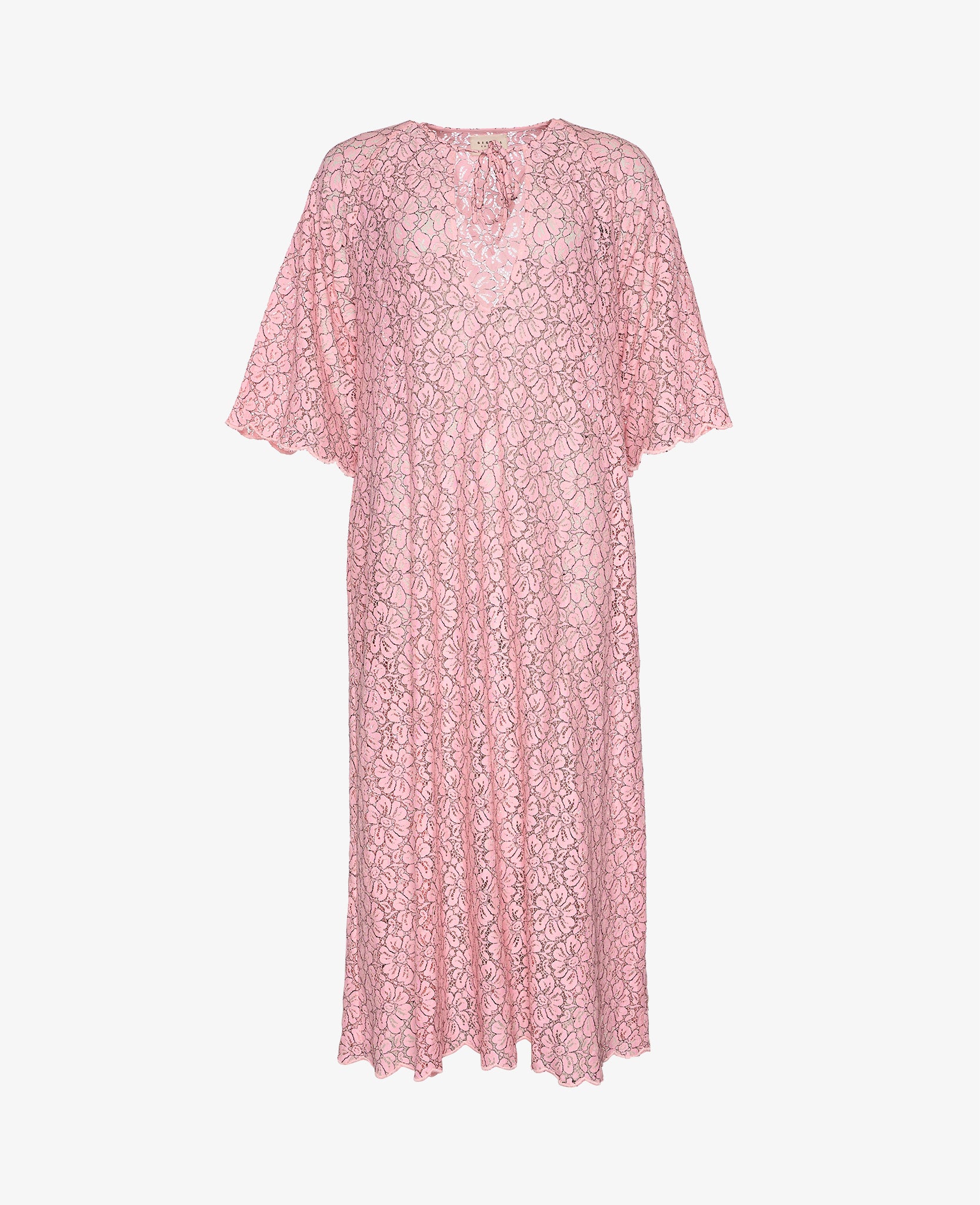Lace Leftover Dress, Pink One-Size