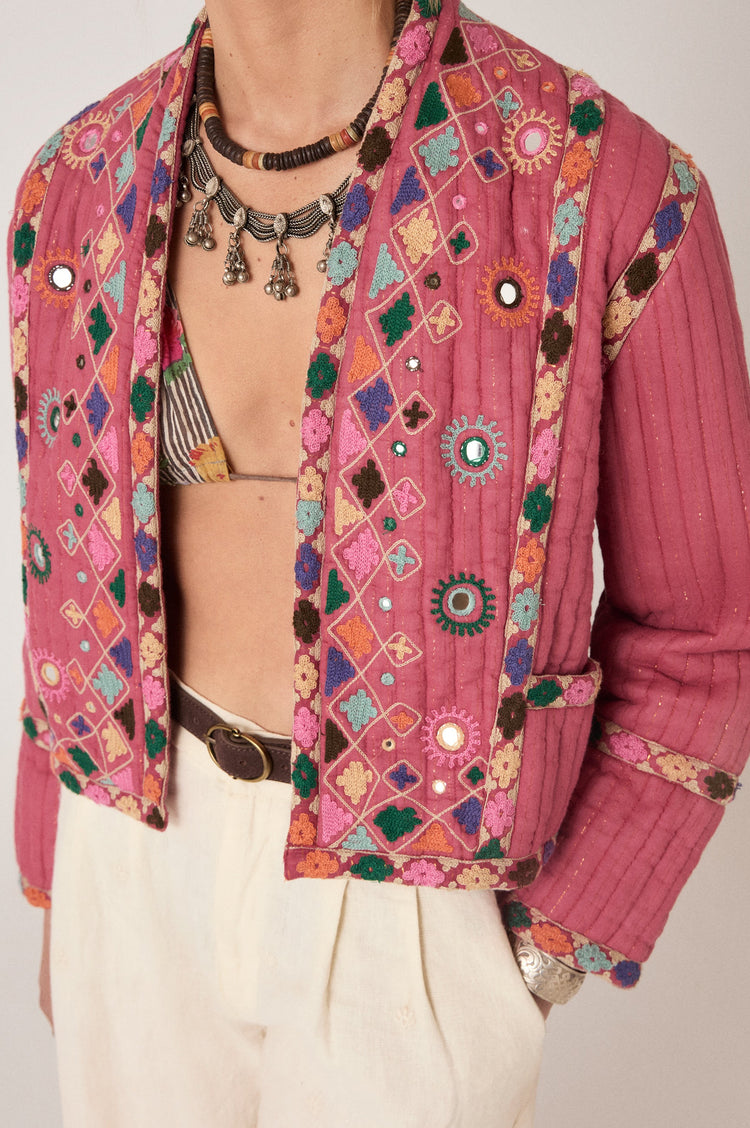 Nisha Jacket - Pink City