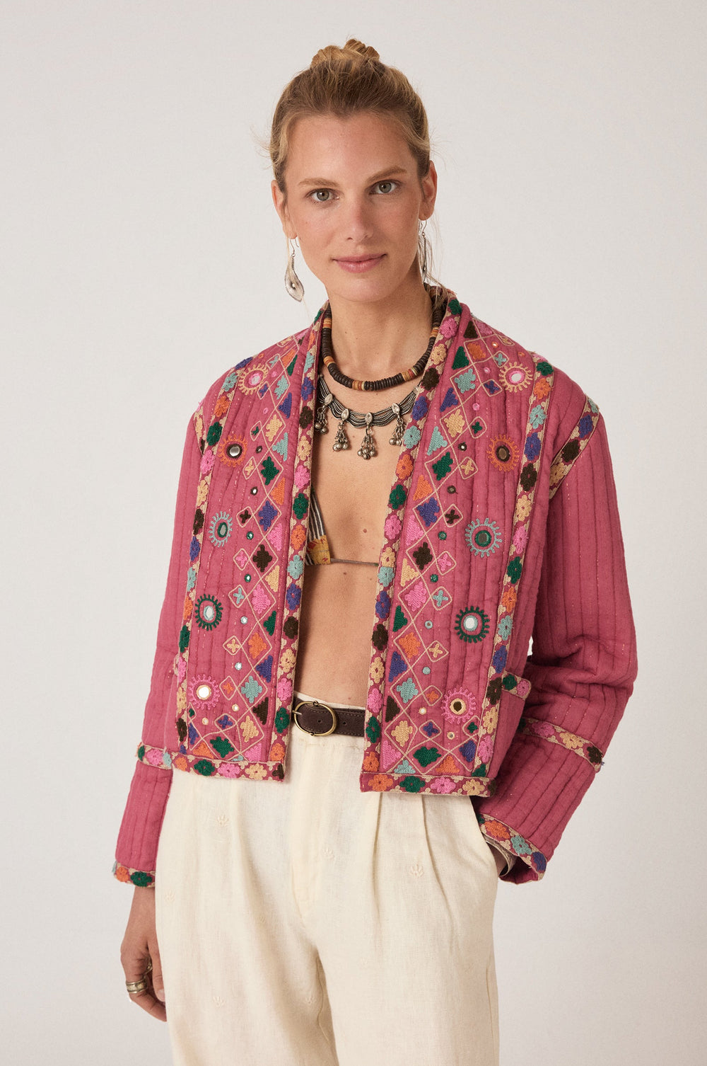 Nisha Jacket - Pink City