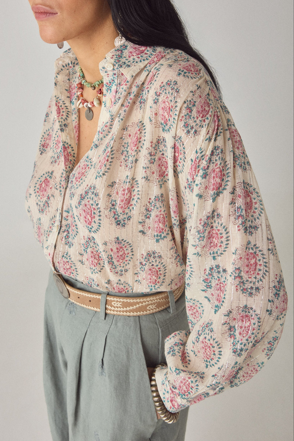 Mary Shirt - Dusty Azalea
