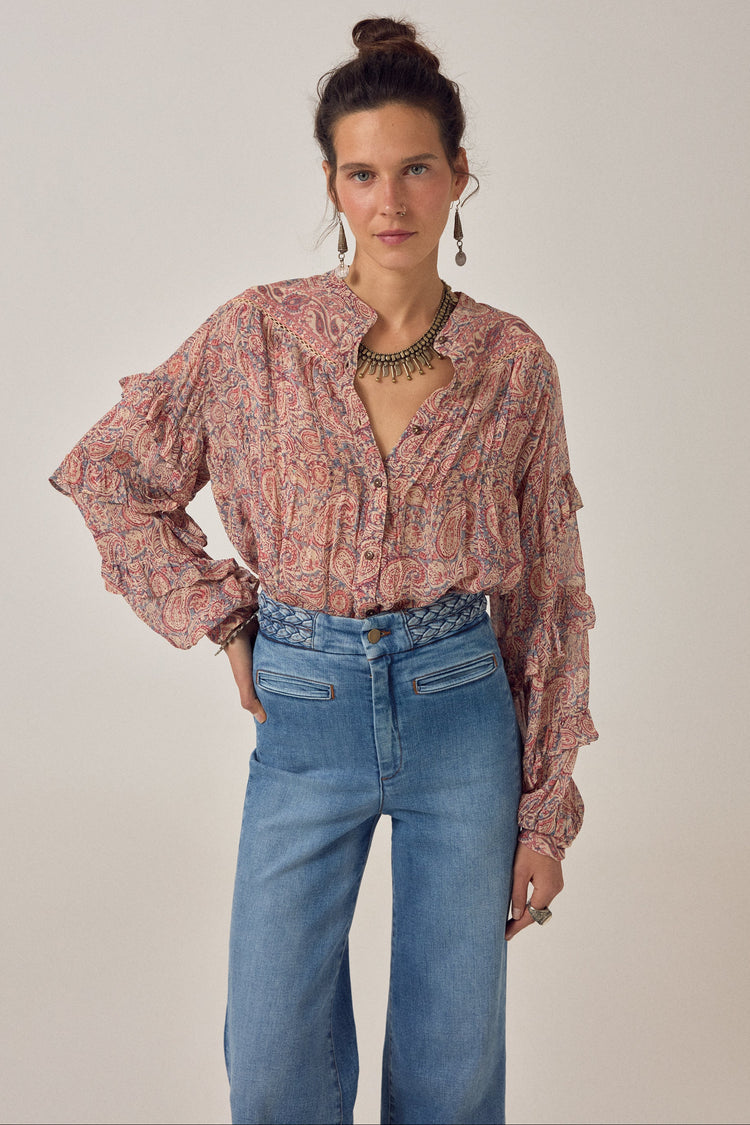 Cosima Blouse - Wild Dust