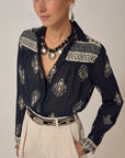 Rani Shirt - Black Henna