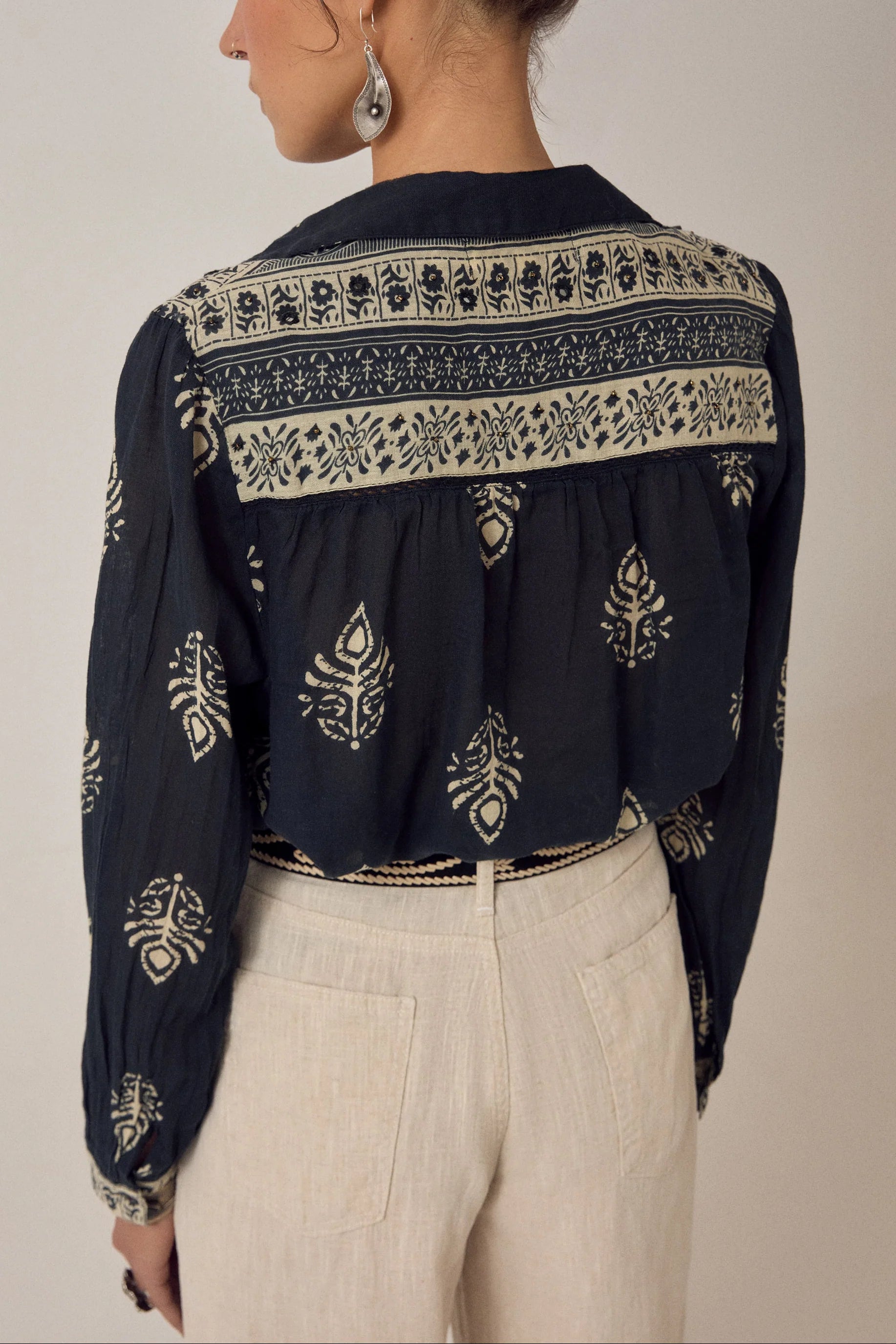 Rani Shirt - Black Henna