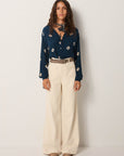Aria Blouse - Eclipse Lapislazuli