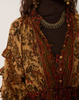 Claudine Dress - Horizon Autumn Leaves
