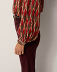 Etta Blouse - Bonfire Volcano
