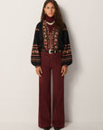 Virginia Blouse - Night Garden Dark