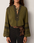 Renato Blouse - Orissa Moss