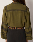 Renato Blouse - Orissa Moss