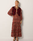 Loulou Dress - Volcano