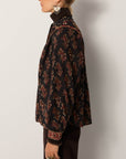 Scarlet Blouse - Cocora Black Coffee