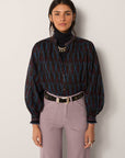 Giorgia Blouse - Firework Ocean