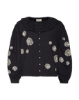 Mildred Shirt, Black Organic Cotton - ONESIZE