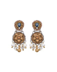 Gull Vibrant Earrings Gold Totem Set, Gilda