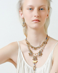 Gold Totem Set, Thea Necklace. N3574.