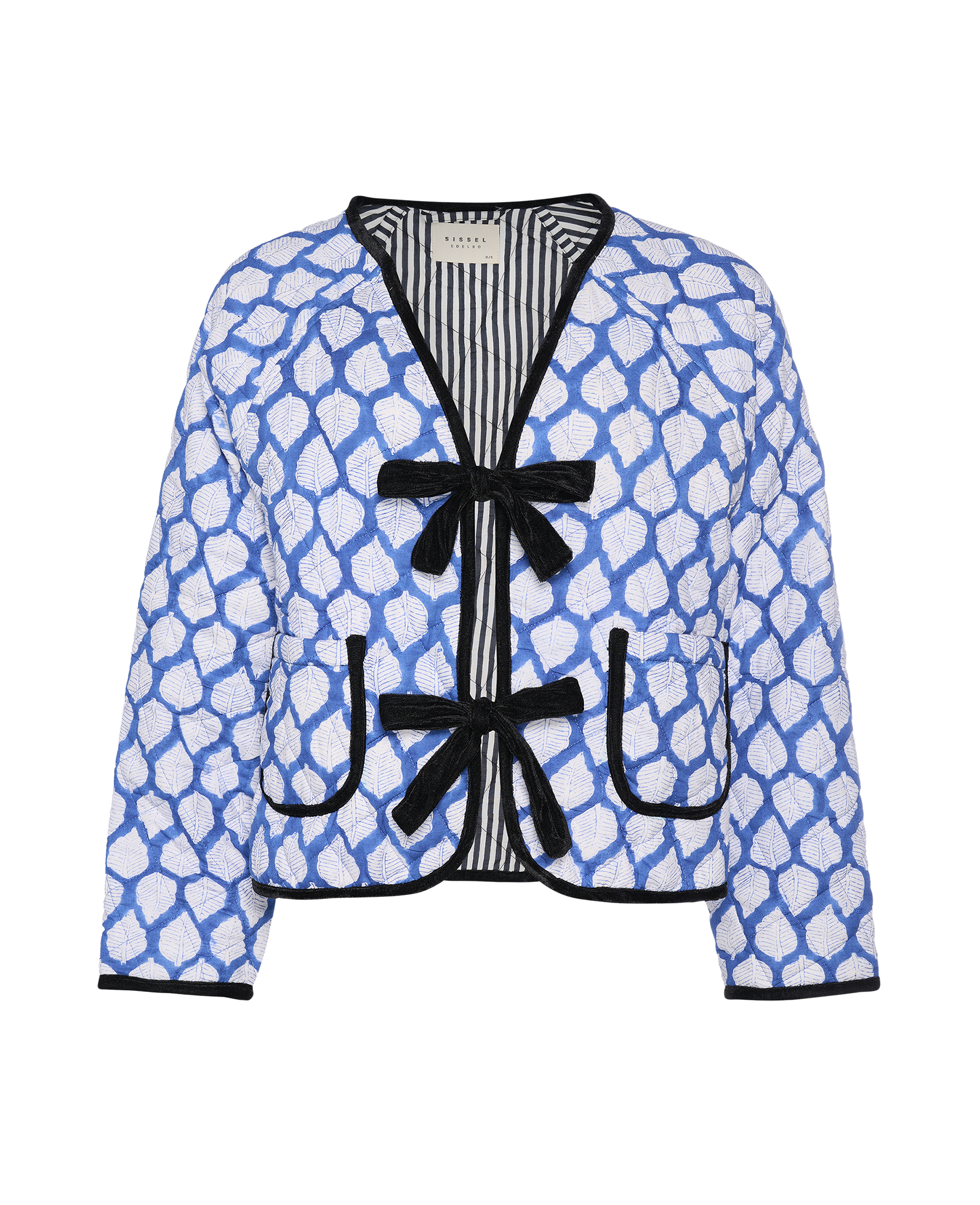 Suvanna Jacket, Blue Leaves One-Size