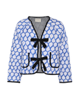 Suvanna Jacket, Blue Leaves One-Size