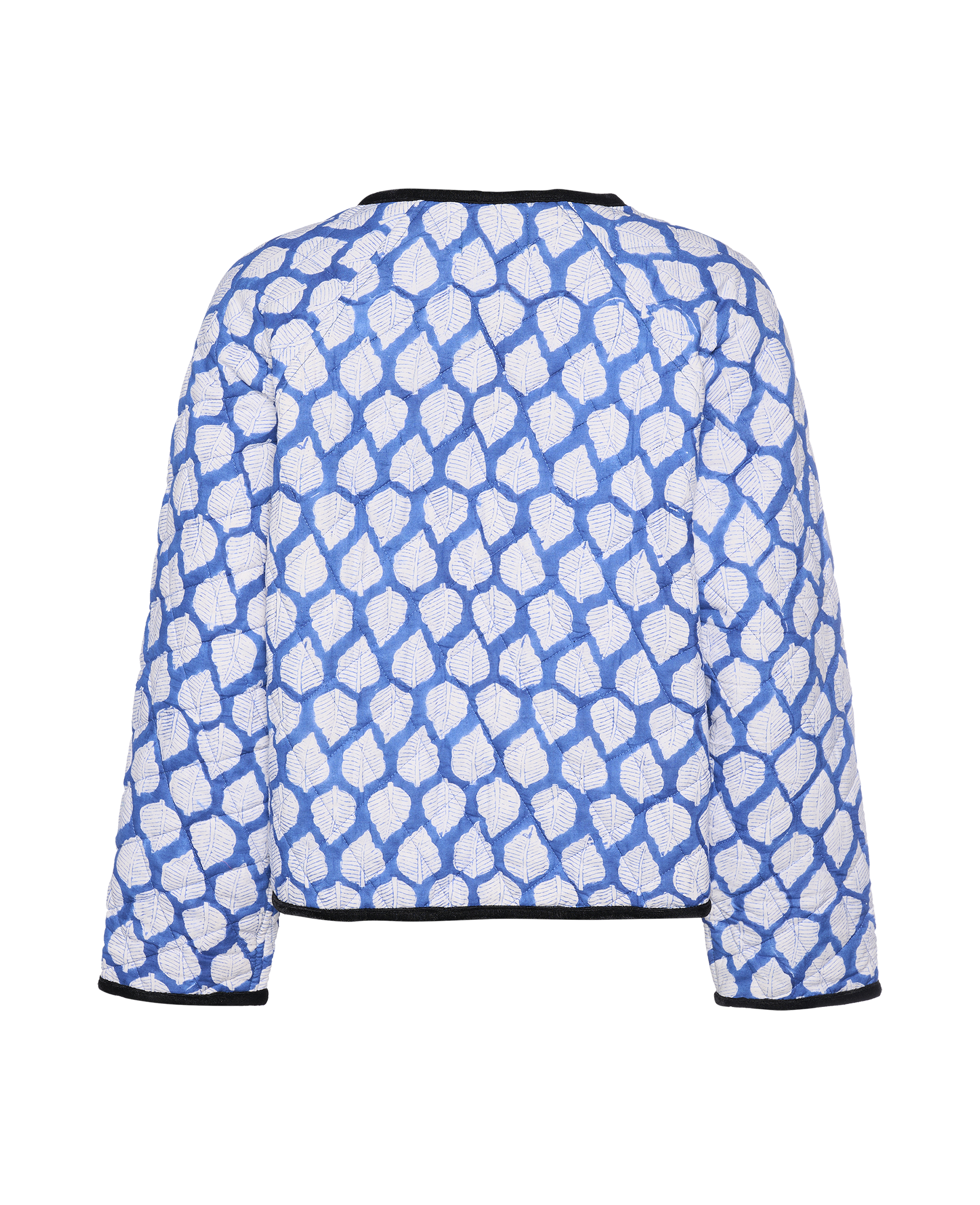 Suvanna Jacket, Blue Leaves One-Size