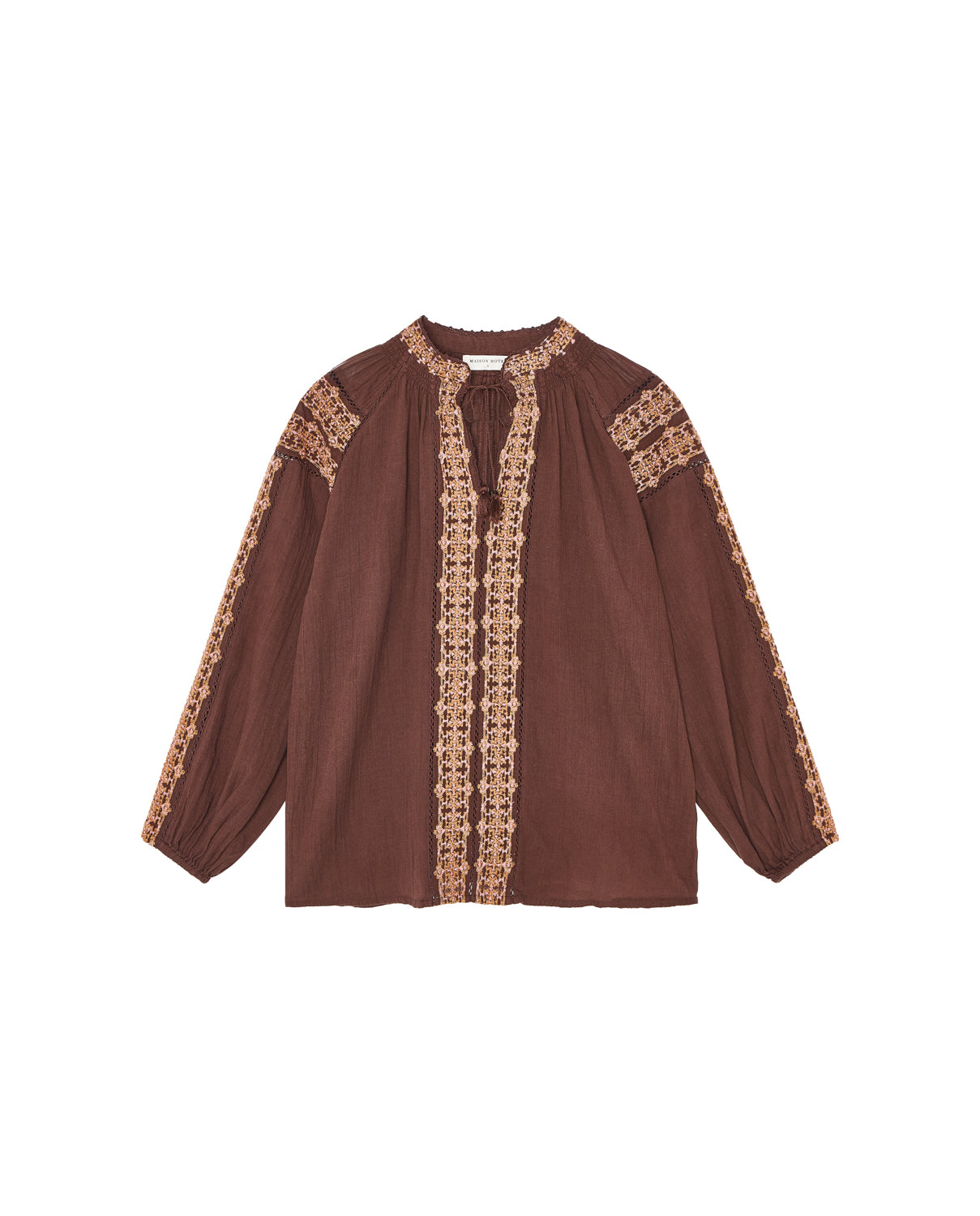 Audrey Blouse - Yorkshire Cocoa