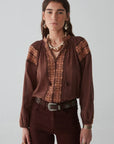 Audrey Blouse - Yorkshire Cocoa