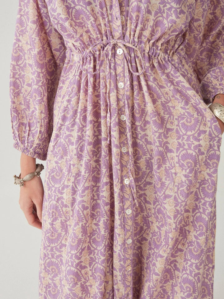 Casilda Dress - Purple Rain