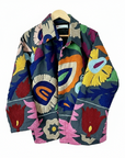 Suzani Jacket. Hand Embroidered. Essential Designs London