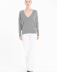 Studio Cashmere. Cashmere and wool V-neck sweater KELLY 10