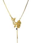 Gold Ginkgo Gin Necklace