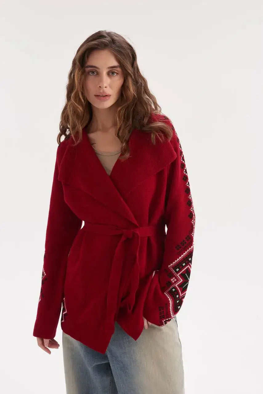 UKR.Cardigan Kristina Red