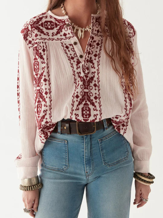 Lupita Blouse - Jalisco Cuarzo