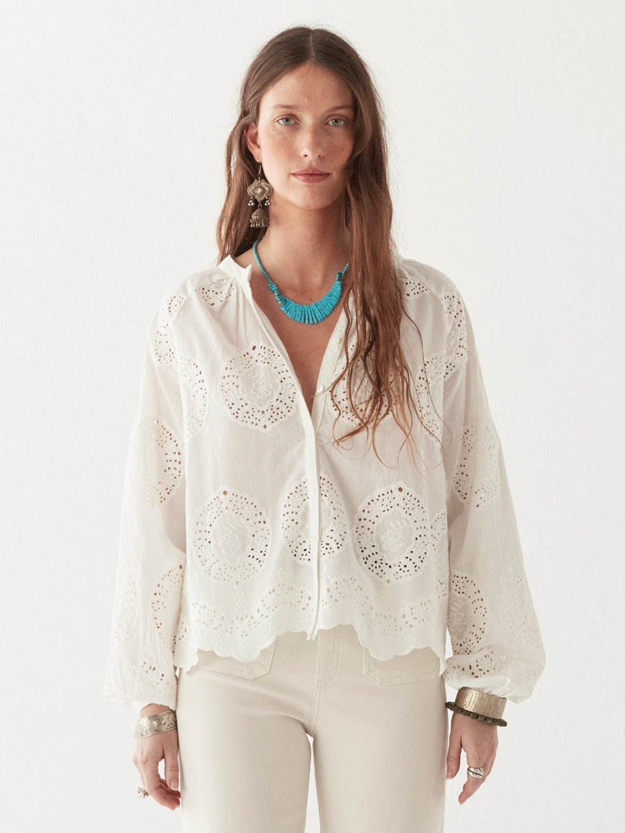 Margaret Blouse - Bath Rose - Maison Hotel