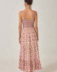 Zara Sleeveless Dress. Scottish Pink