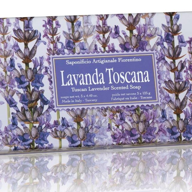Lavender Såpe - 3 x 125 g