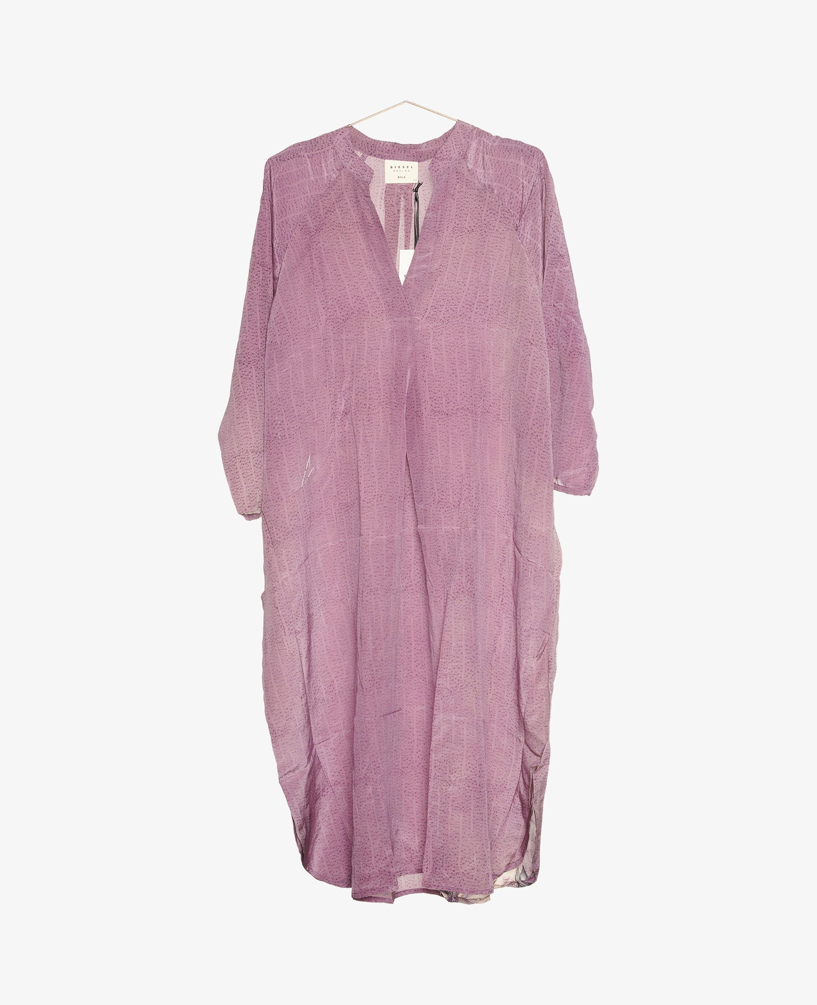 Adina Silk Caftan Dress No. 61, One-size
