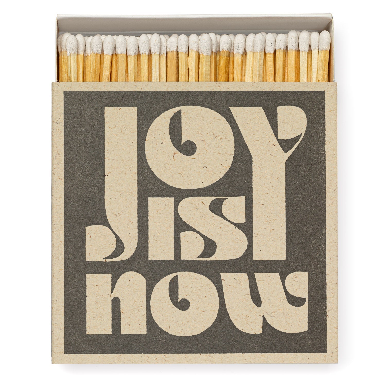 Archivist Square Matchbox - Joy Is Now