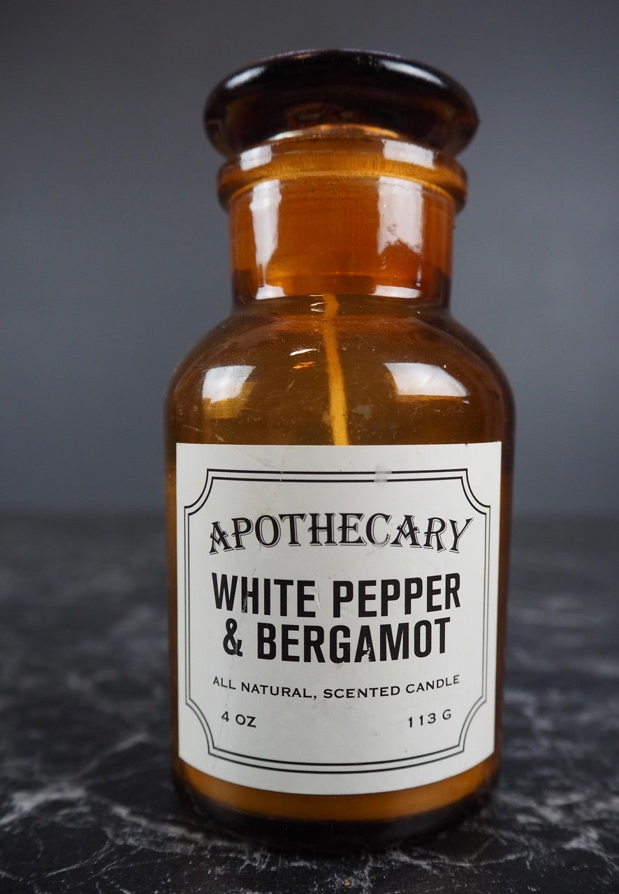 Duftlys - Hvit Pepper &amp; Bergamot