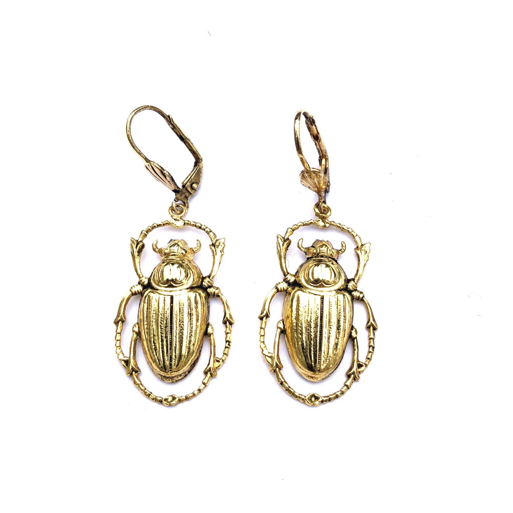 Cléo Golden Stainless Gold Earrings